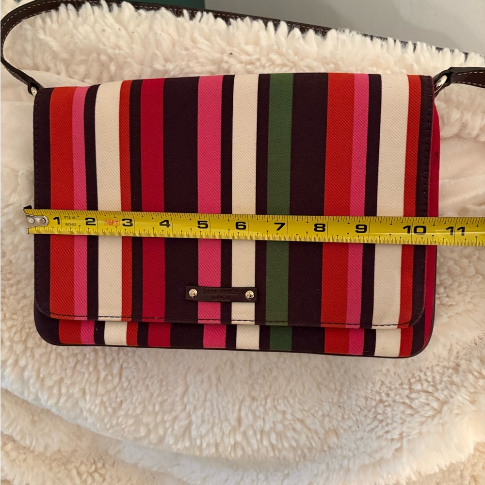 Vintage Kate Spade Leila Striped Mini Bag